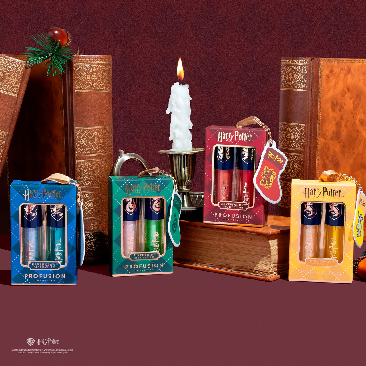 Harry Potter Holiday | Gryffindor™ Slytherin™ Hufflepuff™ Raven Claw™ Lip Duo Set - Osadia Concept Store