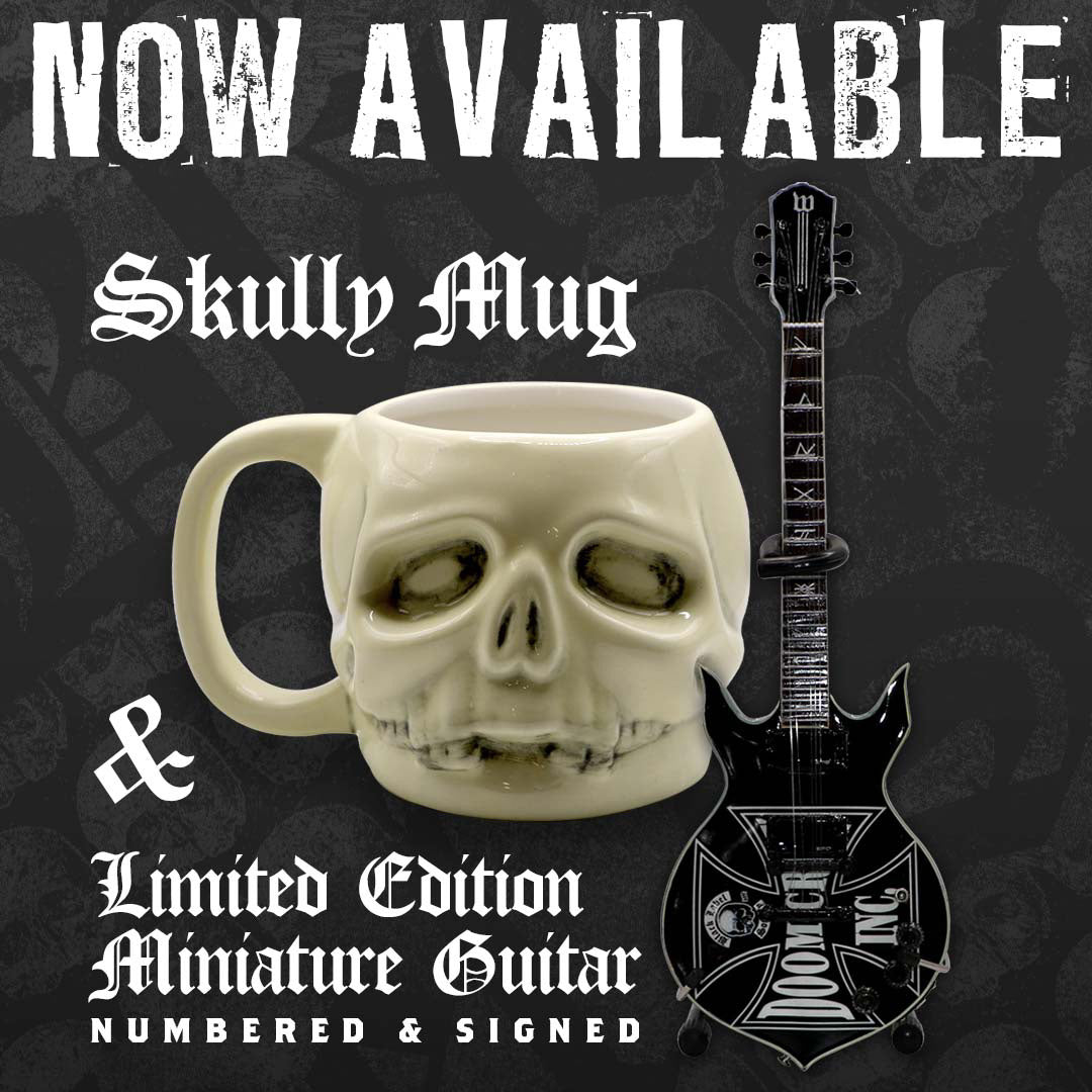 Zakk Wylde Signed Heathen Grail Mini Guitar - Wylde Audio Replica Collectible by AXE HEAVEN®