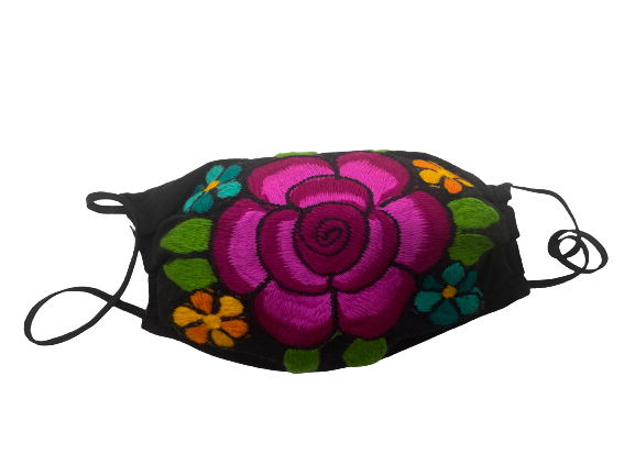 Mexican Embroidered Face Mask
