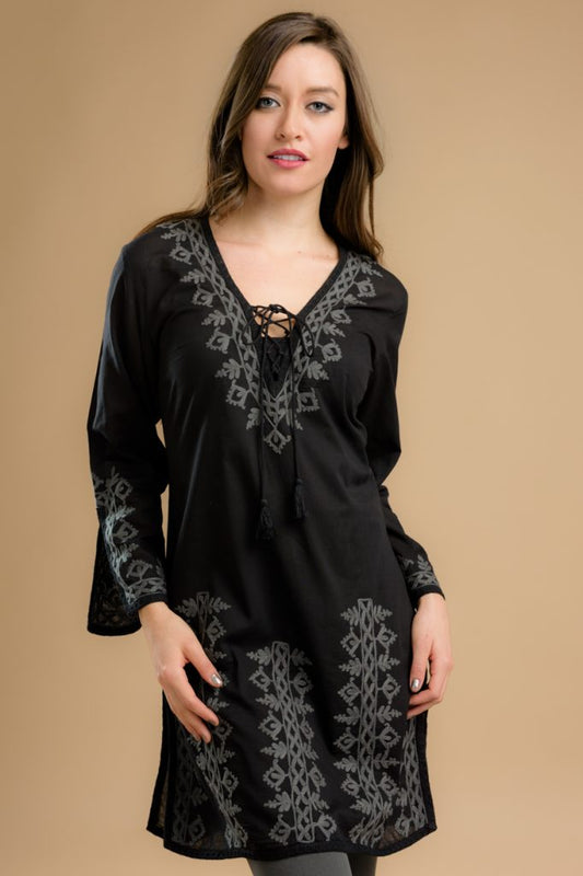 Lakshita Black Tunic - Osadia Concept Store