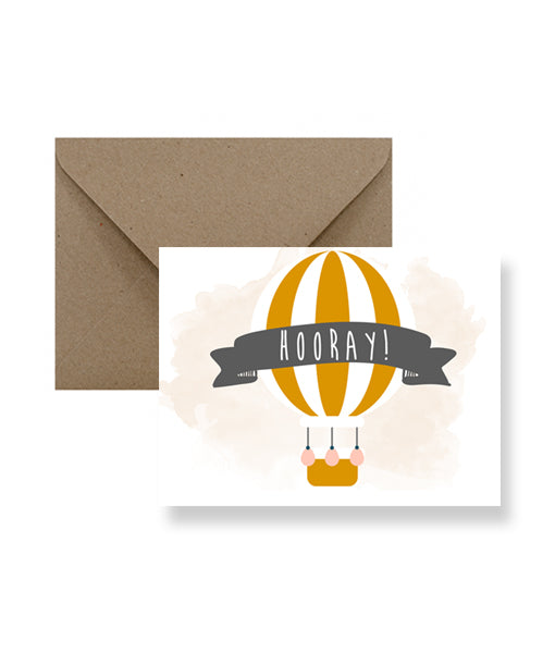 Hooray Greeting Card - Osadia Concept Store