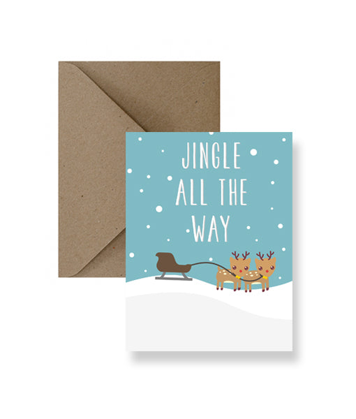 Jingle All The Way Card - Osadia Concept Store