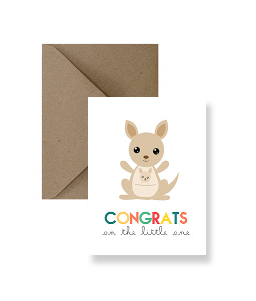 Congrats On The Little One Card - Osadia Concept Store