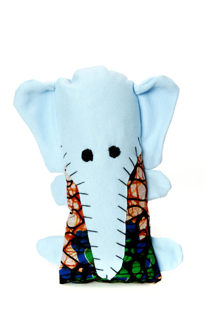 Little Friends - Stuffed Blue Elephant Toy - Osadia Concept Store